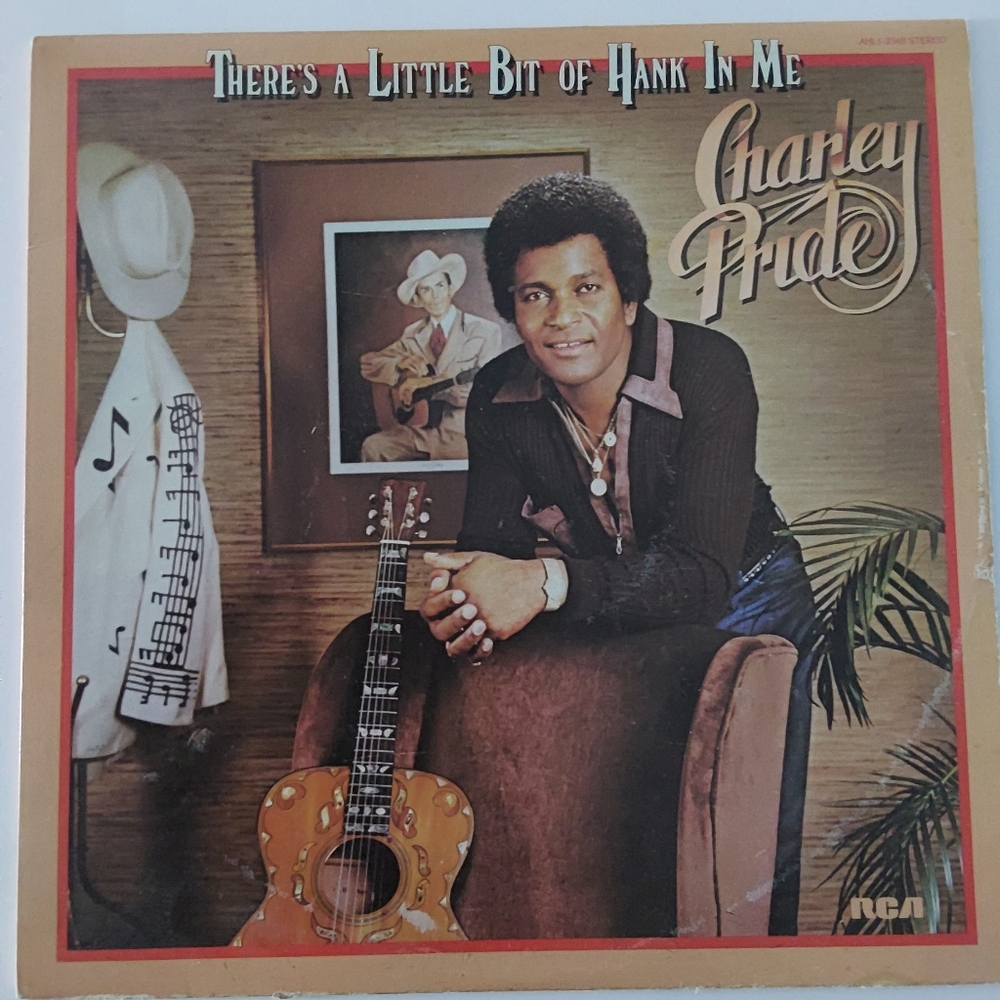 Charley Pride There’s a Little Bit of Hank in Me 1980 Vinyl Record Album